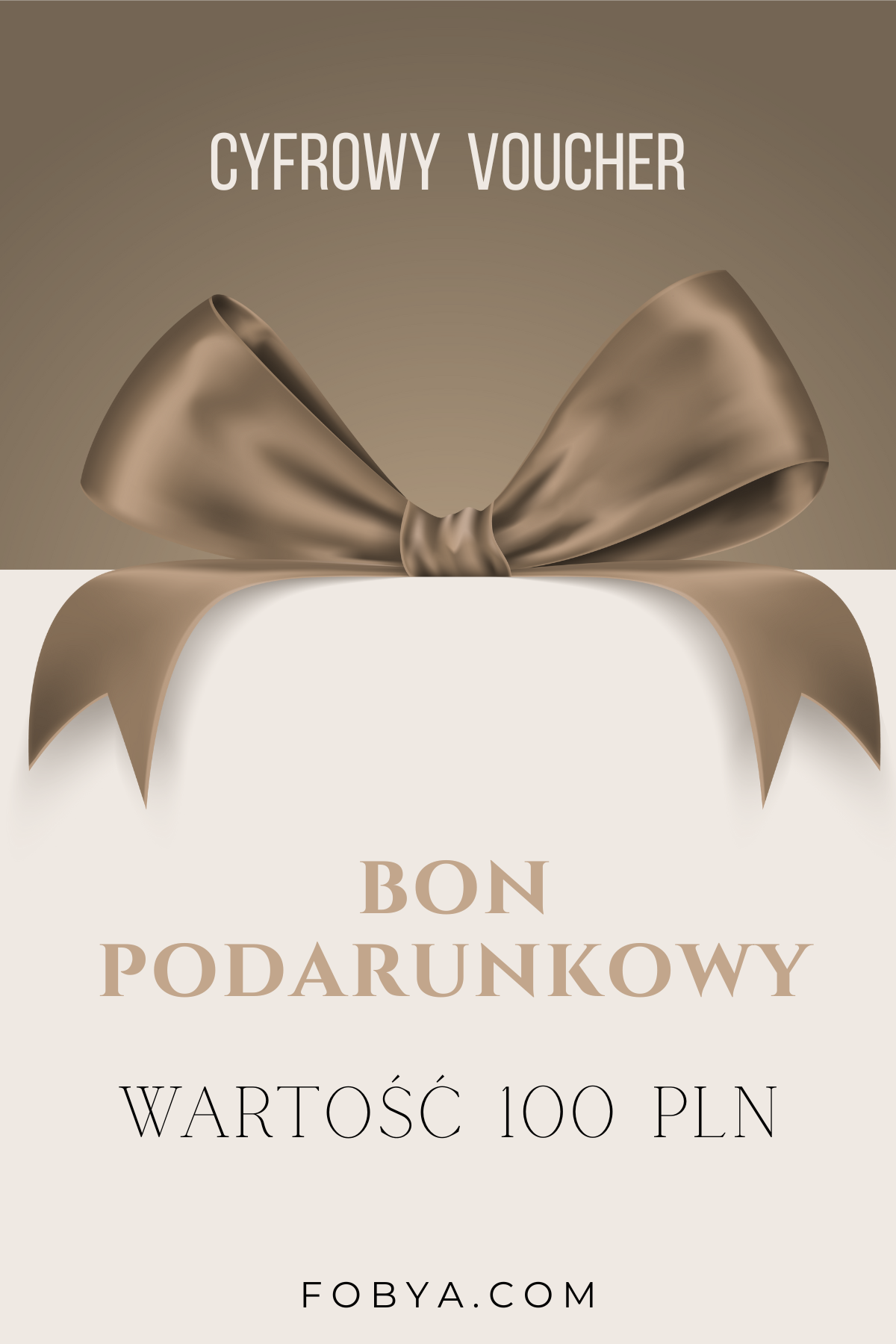Voucher podarunkowy 100 zł