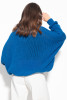 Wełniany sweter oversize F1128 do pracy