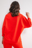 Dres damski z bluzą oversize F1171 na wyjazd na na jesień