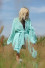 Long openwork cardigan with fringes  F1320