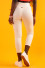 Women's long leggings of ribbed cotton F1433