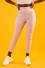 Women's long leggings of ribbed cotton F1433