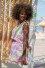 Bawełniany kolorowy komplet szorty i top F1453, na lato, plażę, wakacje
