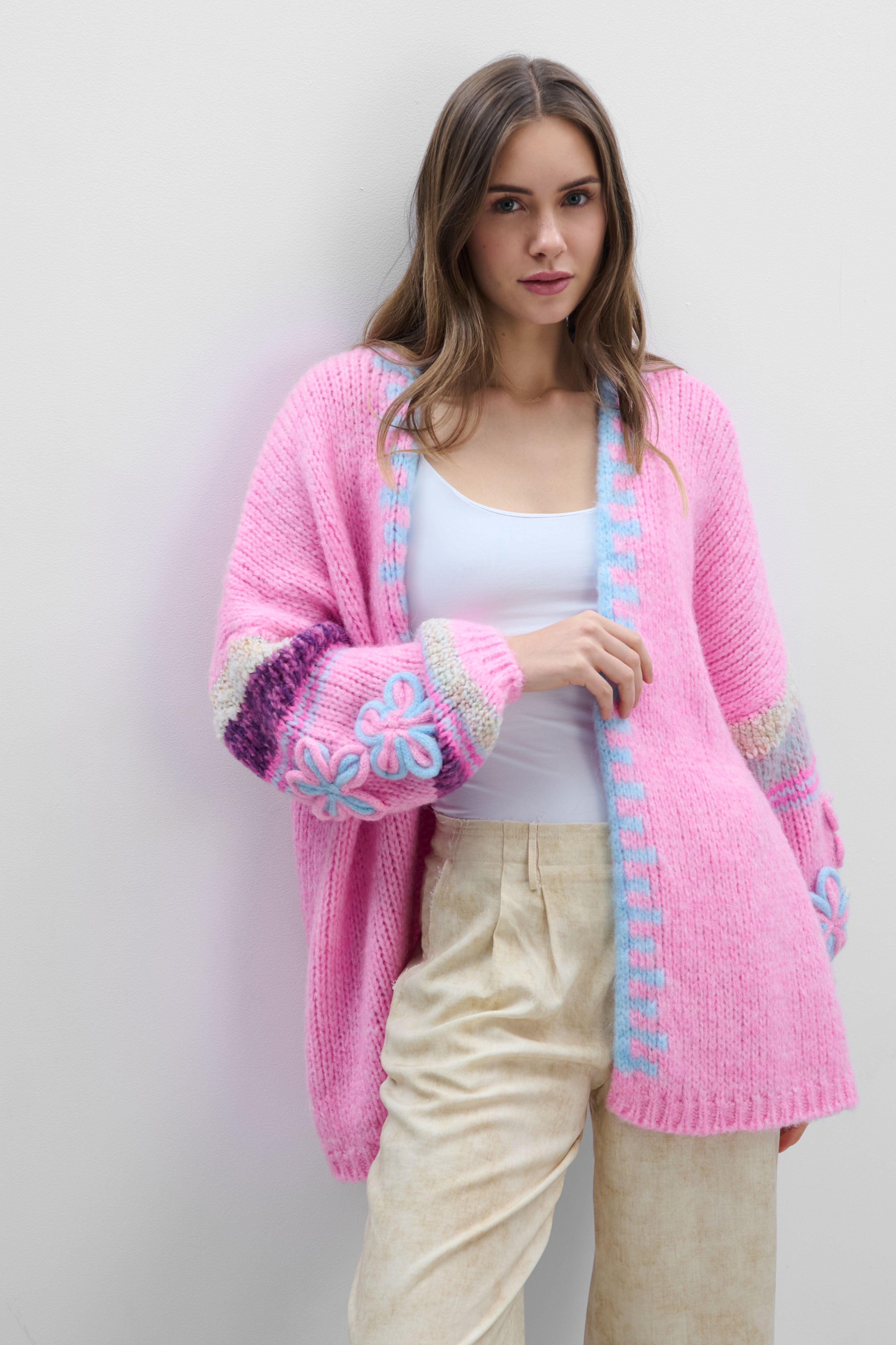 Kardigan Sugar Blossom różowy