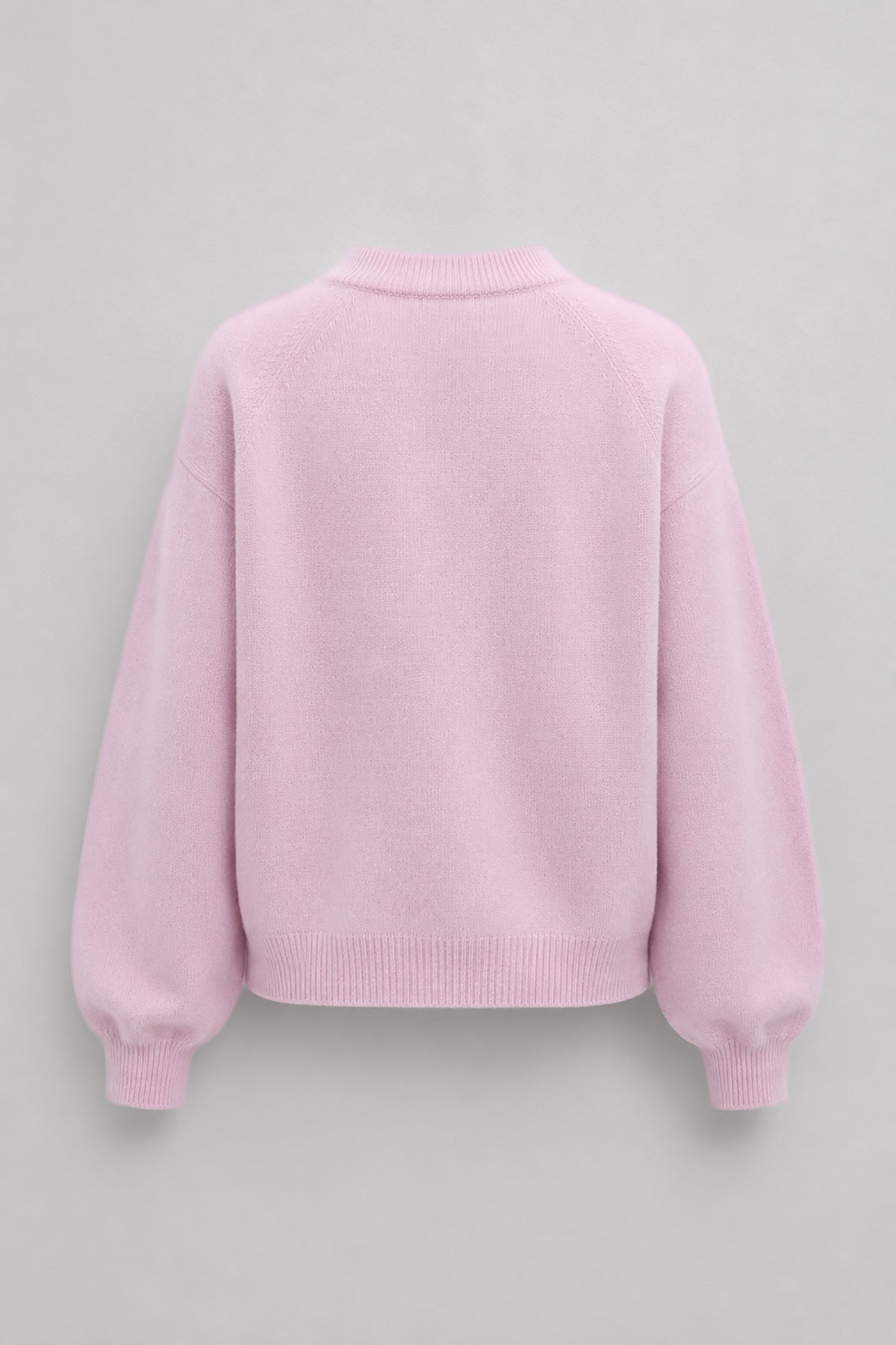Sweter z kaszmiru Cashmere Velvet Air jasny różowy
